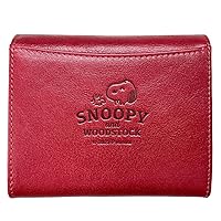 Amazon | スヌーピー SNOOPY スマイル レザー 二つ折り財布